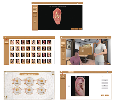 中医耳穴埋籽3D虚拟实训系统